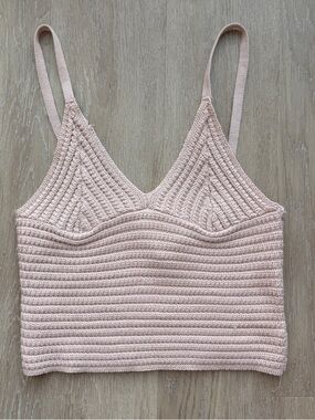 NWT Olive and Oak knit crop top